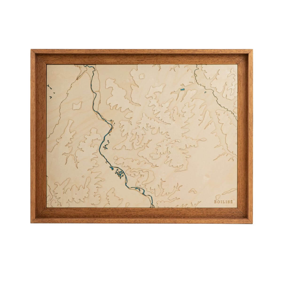 Le relief comme vous ne l'avez jamais vu : en bois et chez vous.