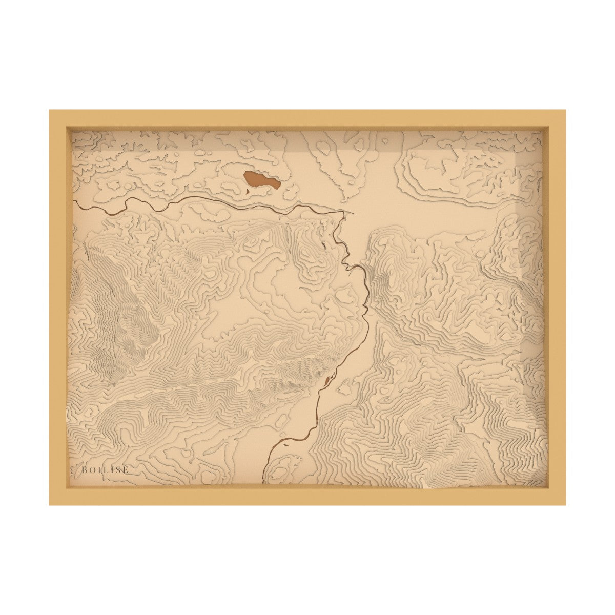 Carte de la vallée de la Batsurguère