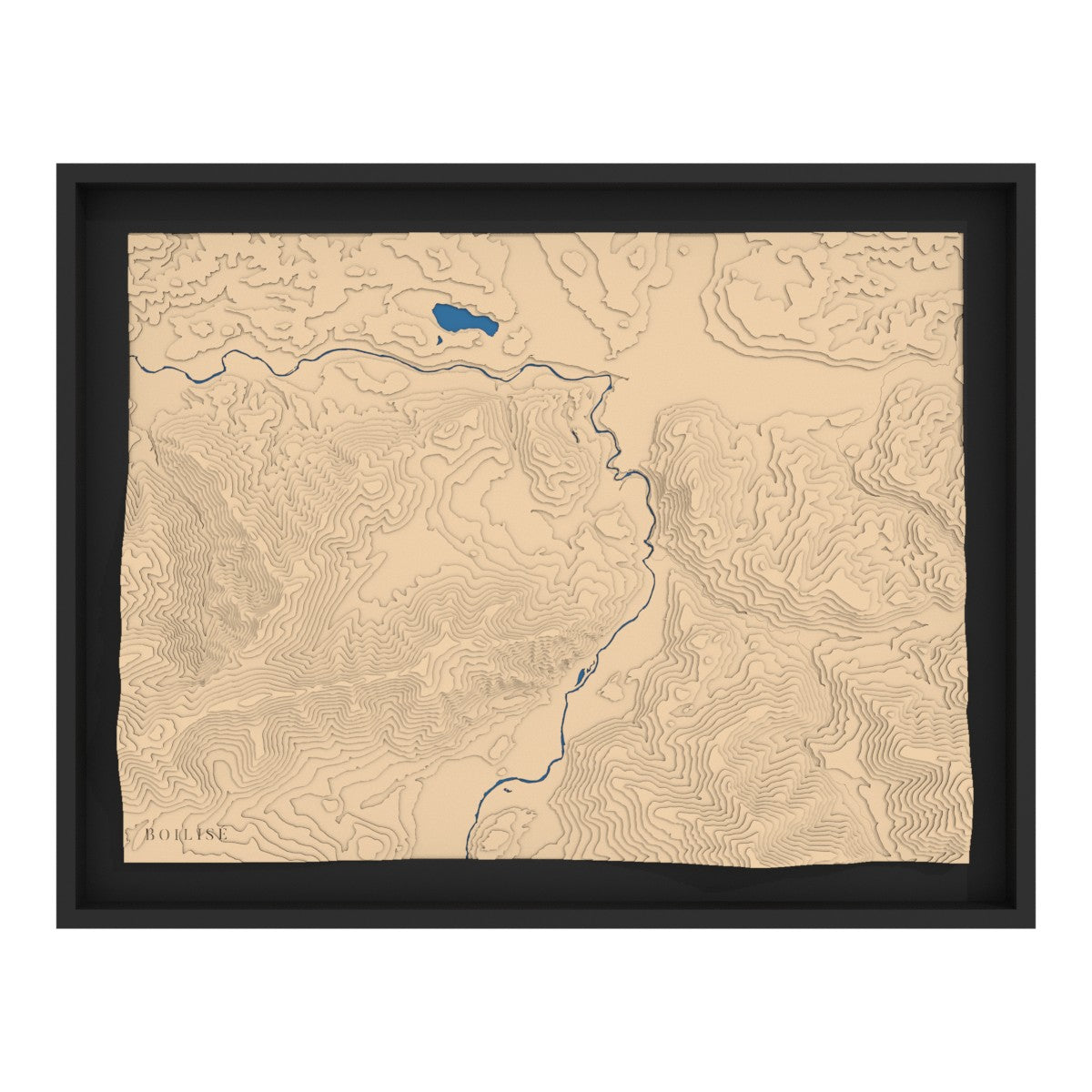 Carte de la vallée de la Batsurguère