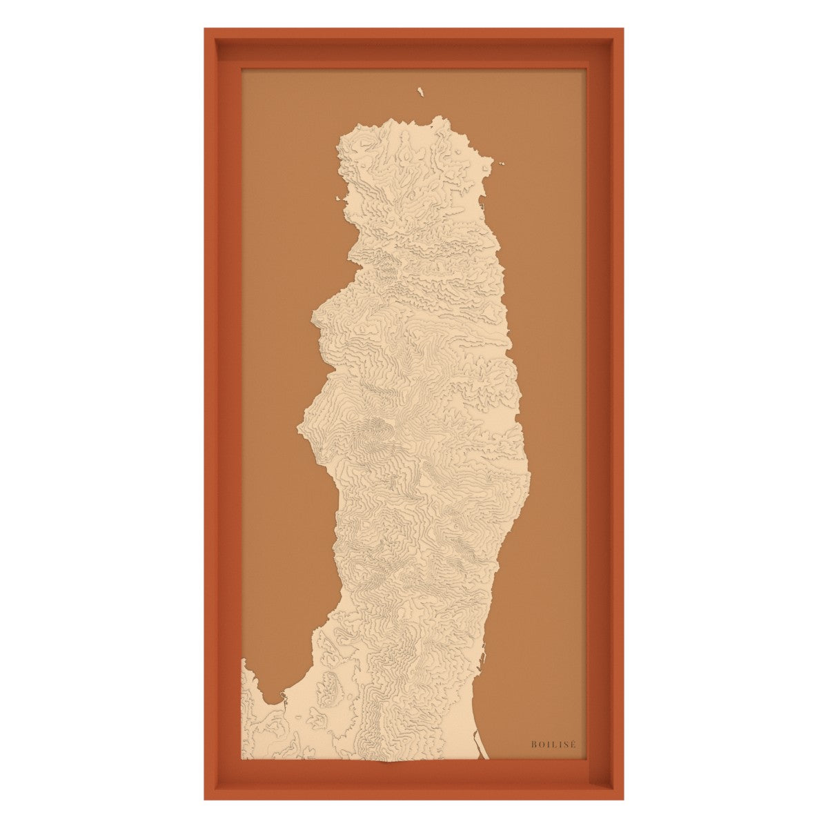 Carte du Cap Corse