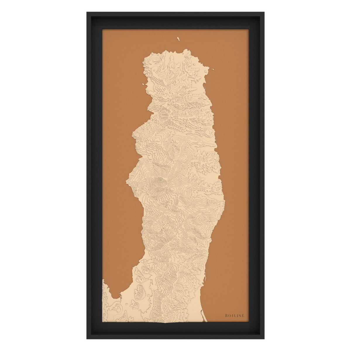 Carte du Cap Corse