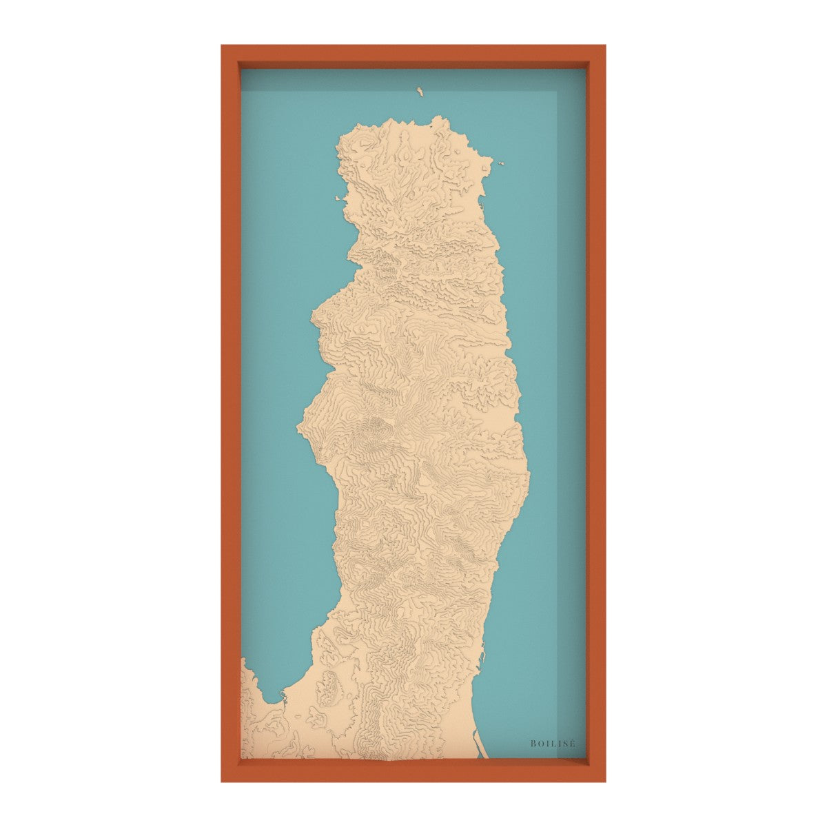 Carte du Cap Corse