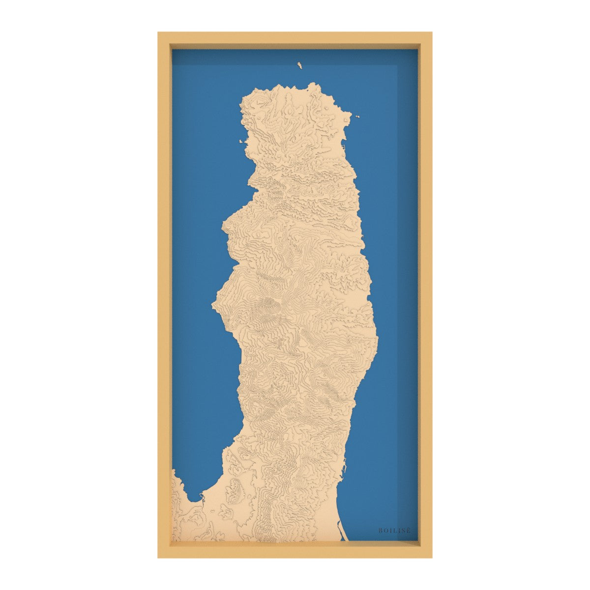 Carte du Cap Corse