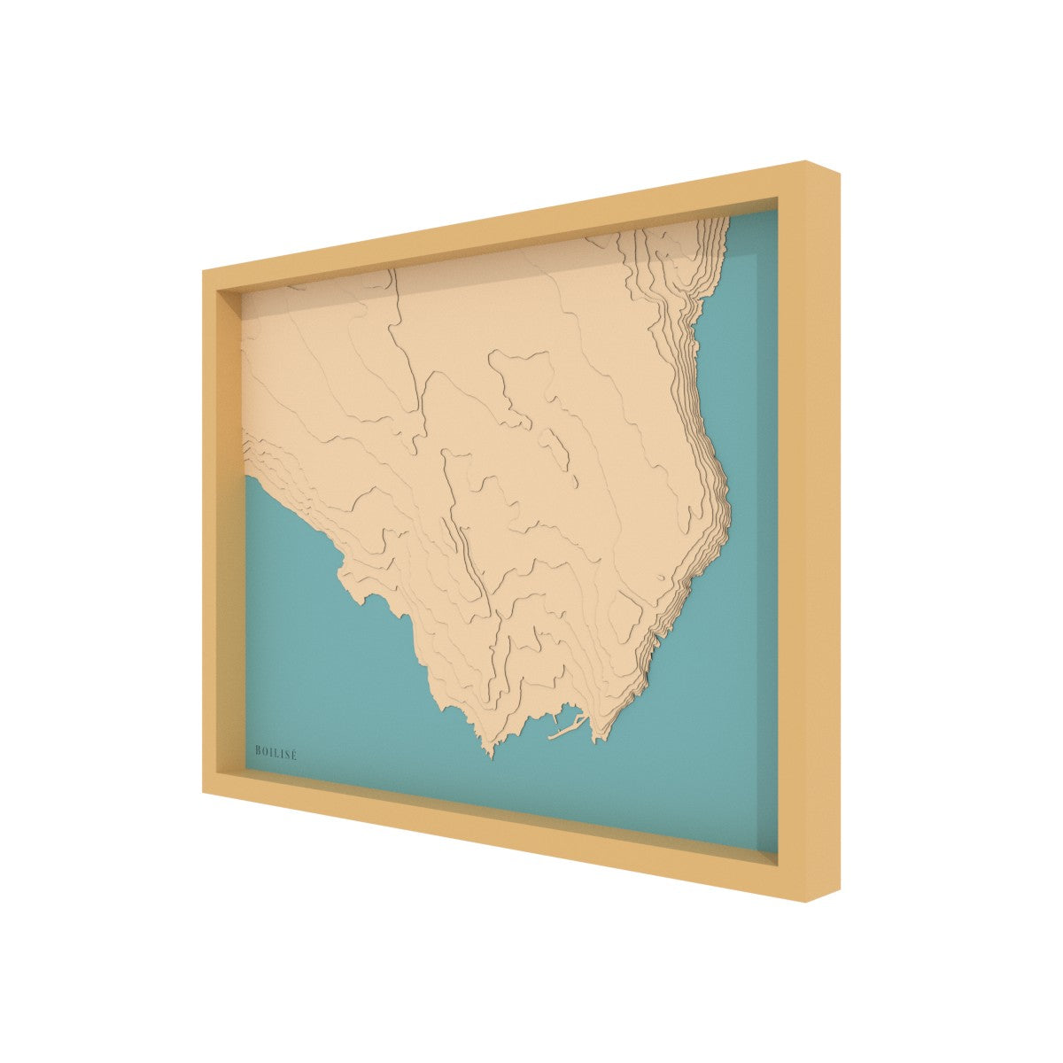 Carte du Capo di Leuca
