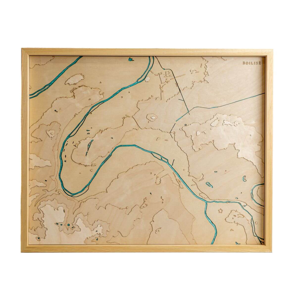 Tableau en bois personnalisé : Paris