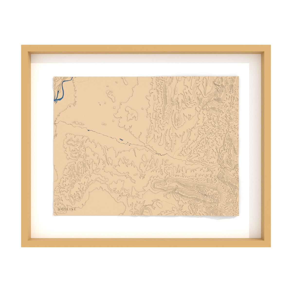 Carte de la vallée de la Drôme