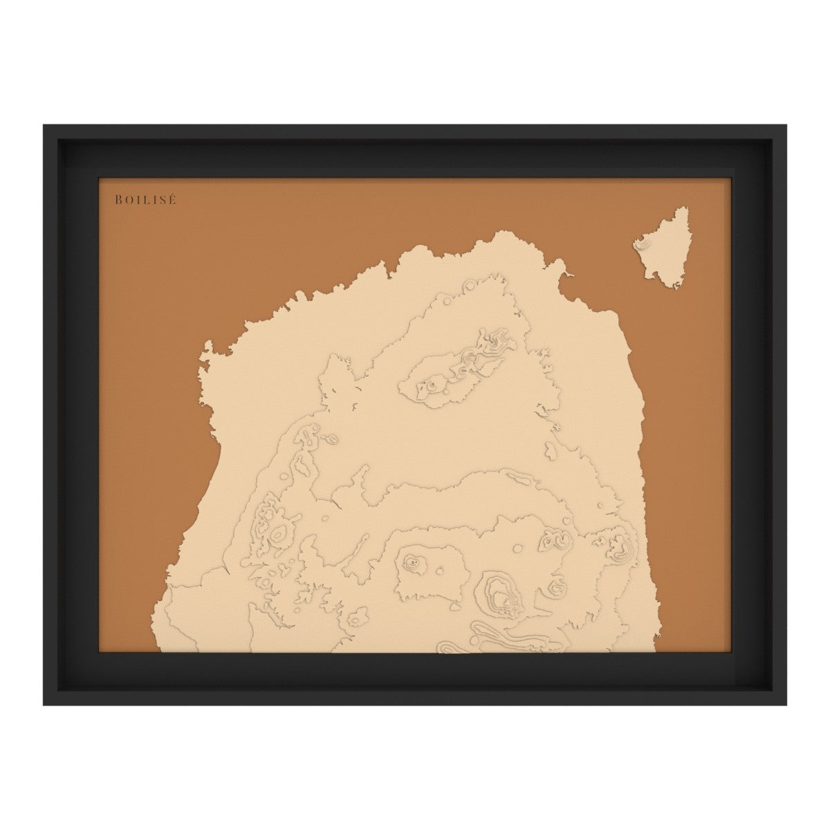 Carte du Nord de Fuerteventura