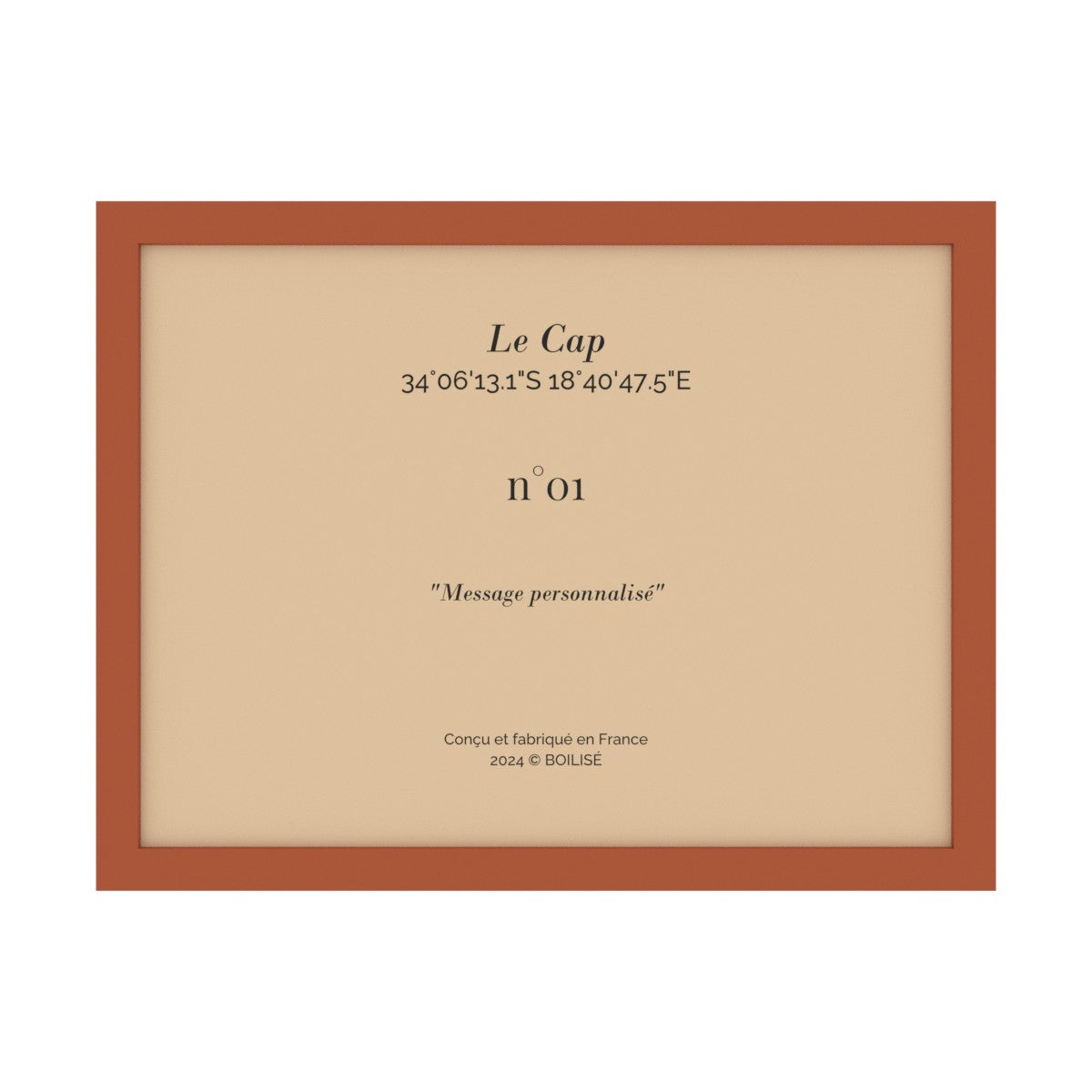Carte du Cap et de la baie False (Afrique du Sud)