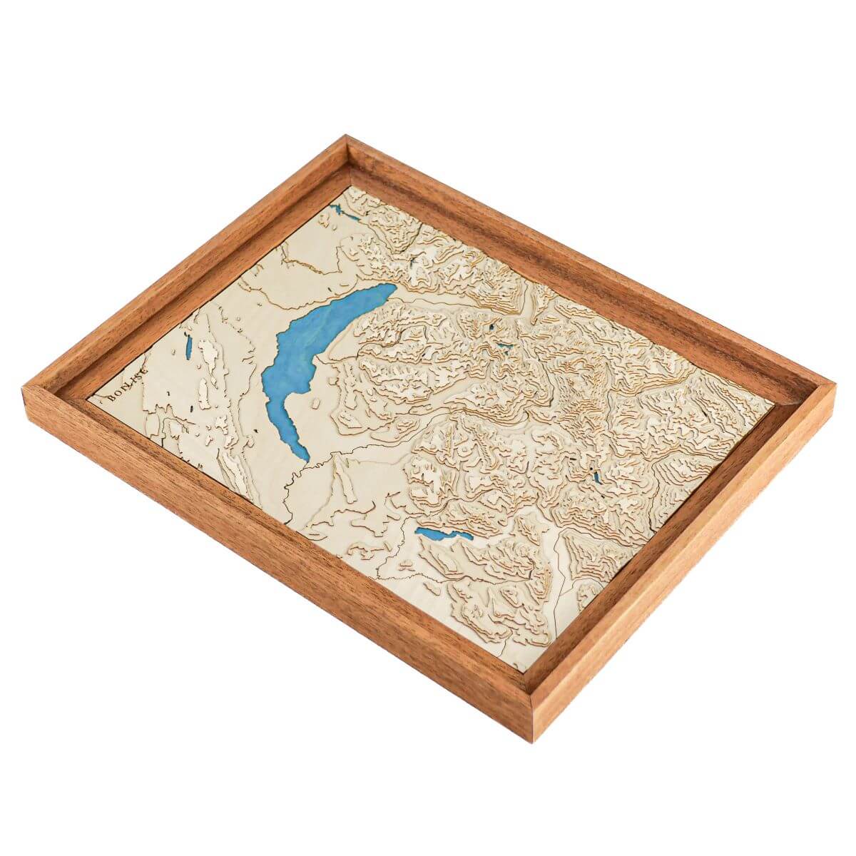 Le relief du lac Léman et de la Savoie dans votre déco