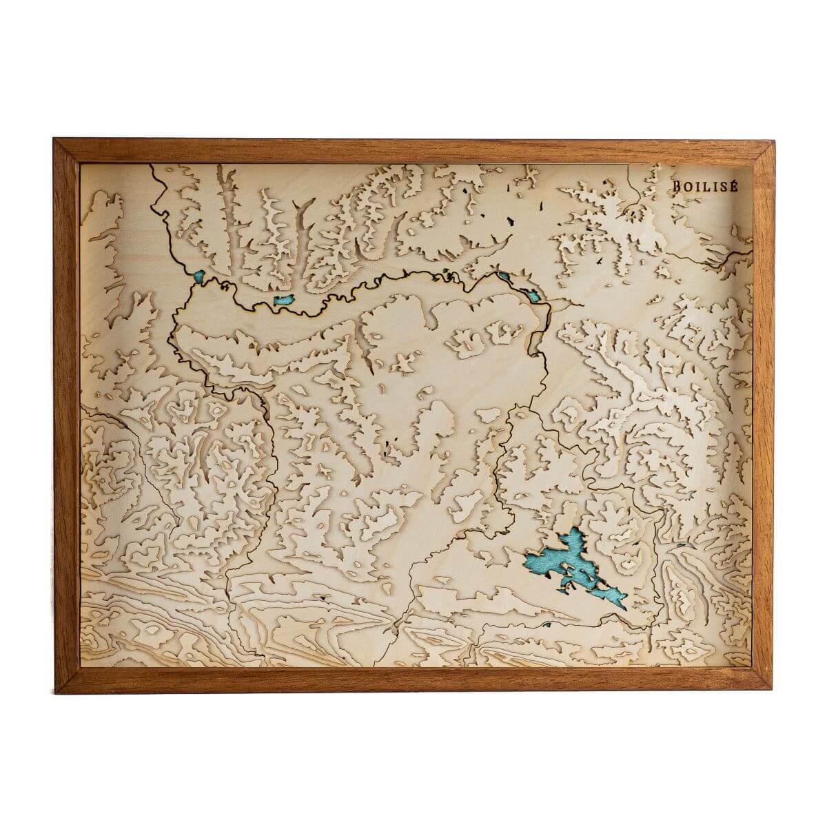 Le pays du Mirepoix dans un tableau pour une déco originale
