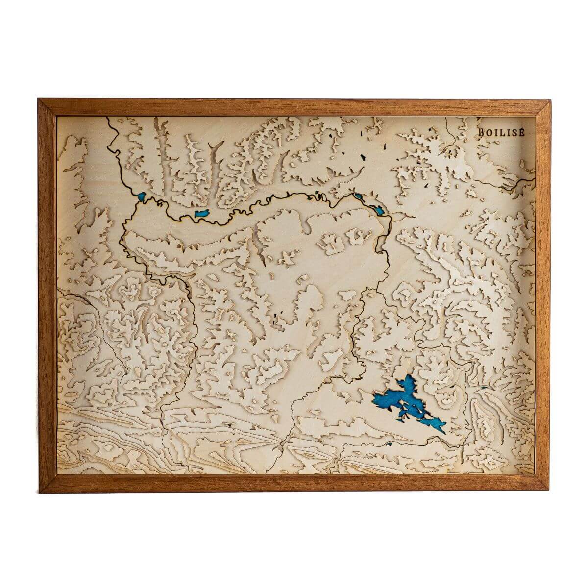 Le relief du pays de Mirepoix comme vous ne l'avez jamais vu : en bois et chez vous.