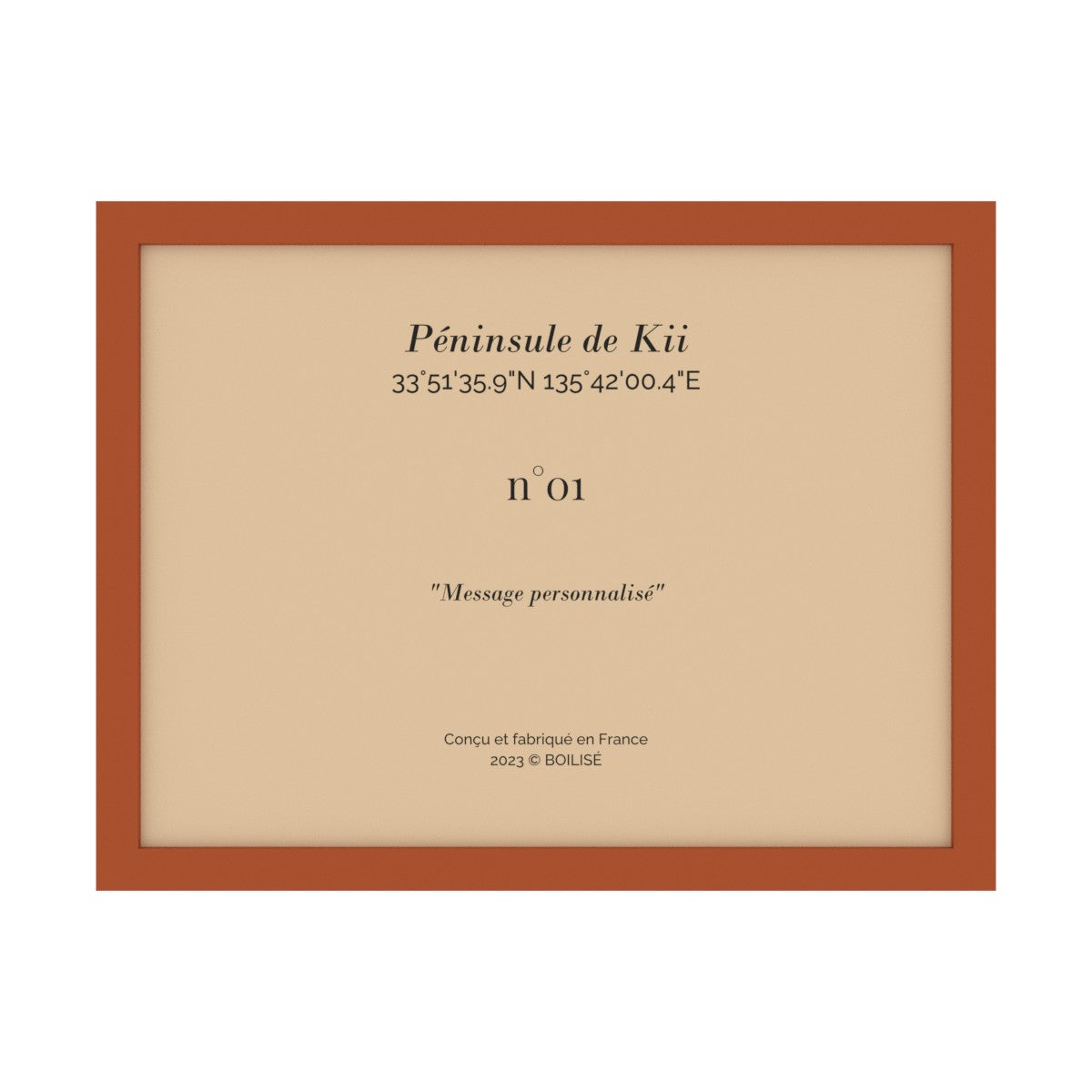 Carte de la péninsule de Kii (Japon)
