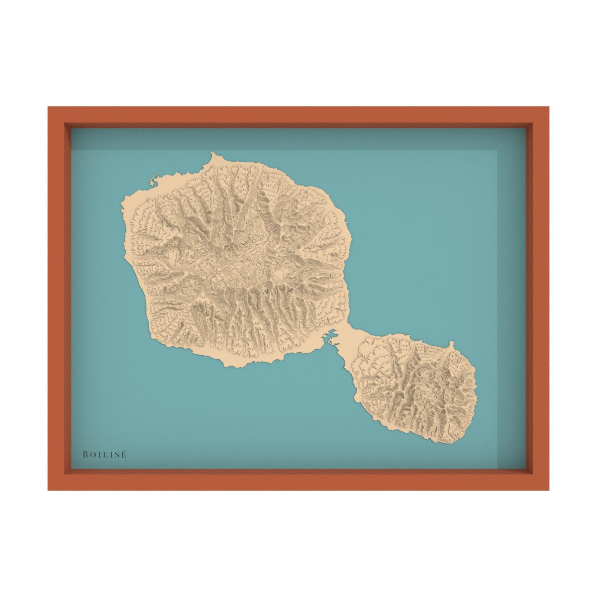 Carte de Tahiti