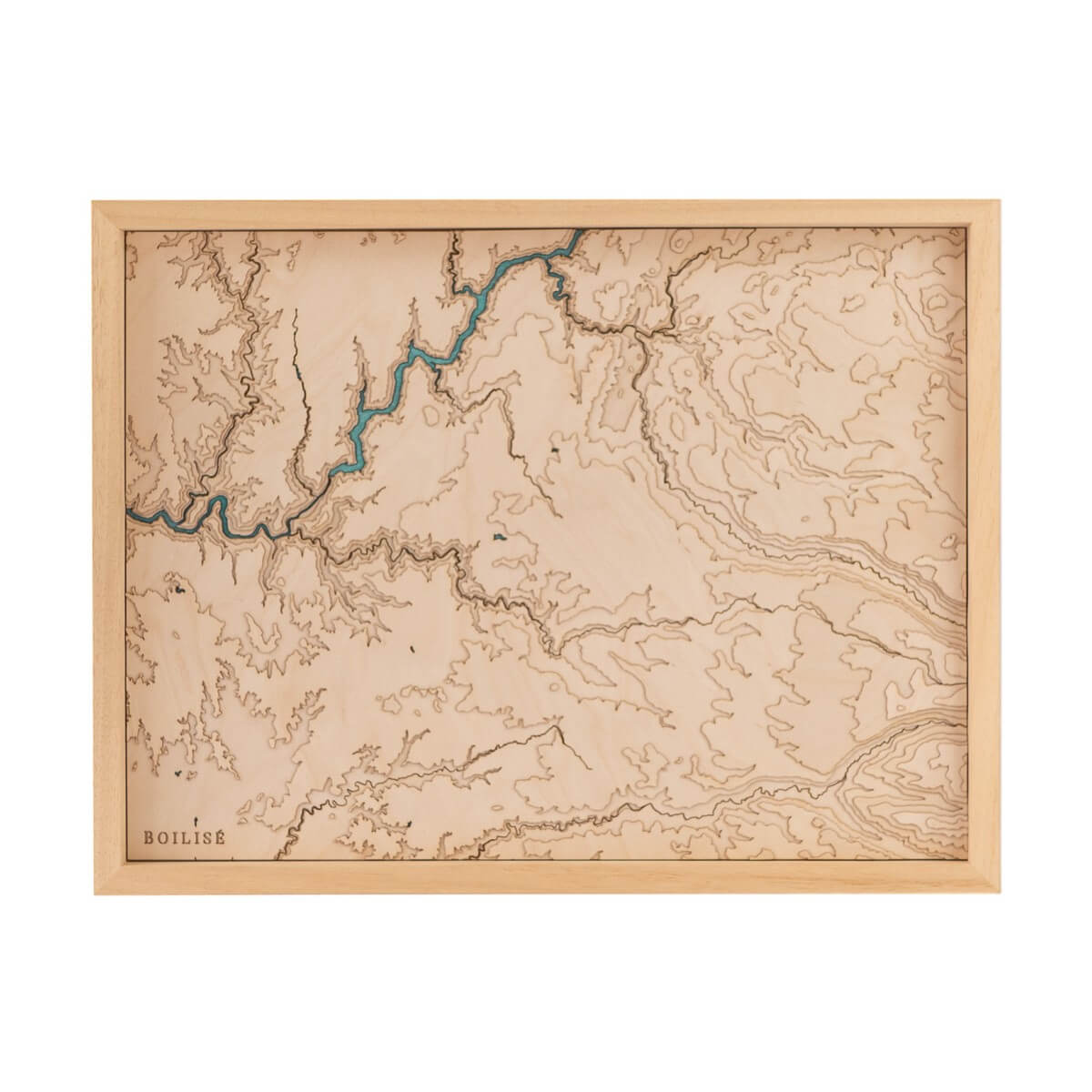 Le relief de la vallée de l'Auze comme vous ne l'avez jamais vu : en bois et chez vous.
