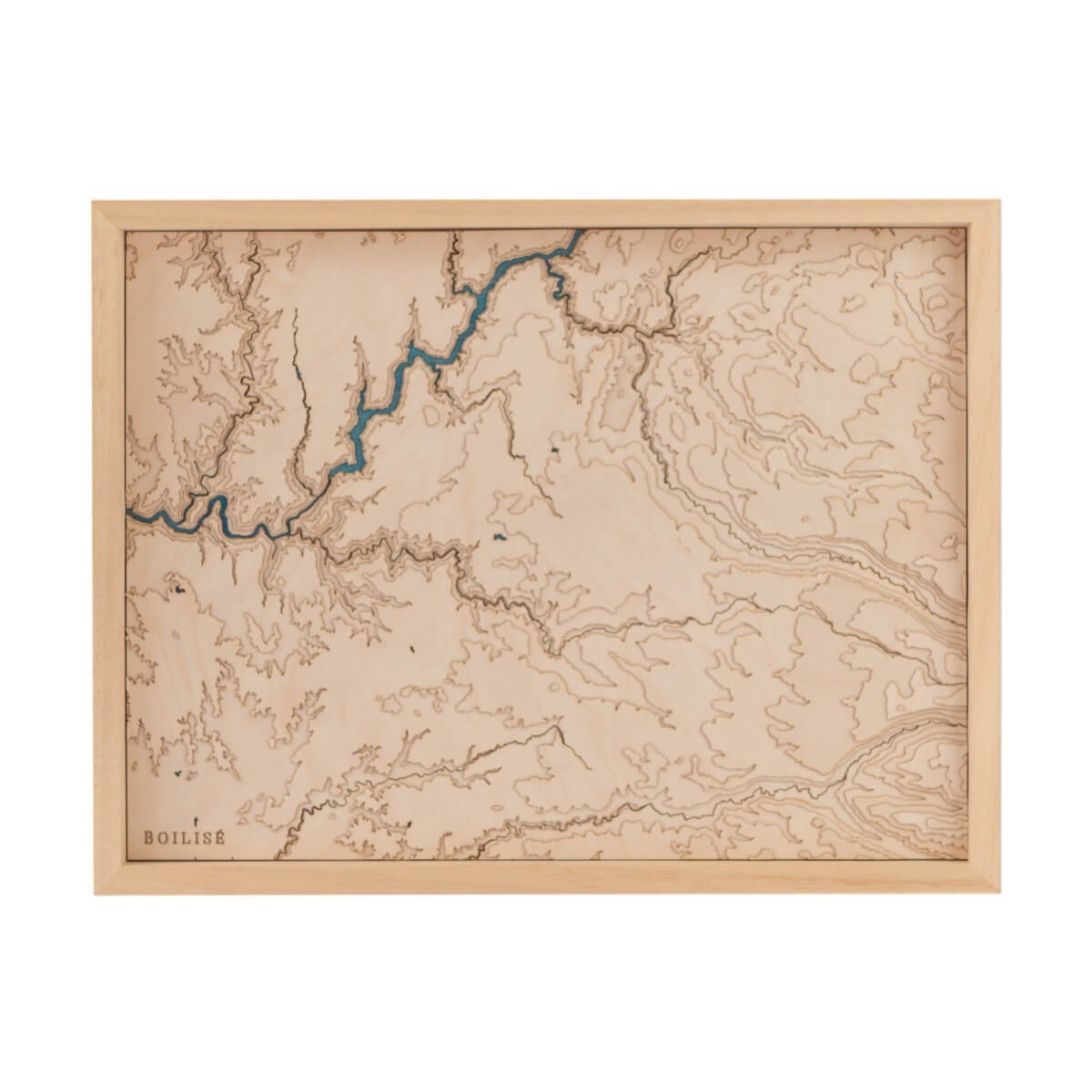 Le tableau qui fait parler dans votre déco : la vallée de l'Auze en relief