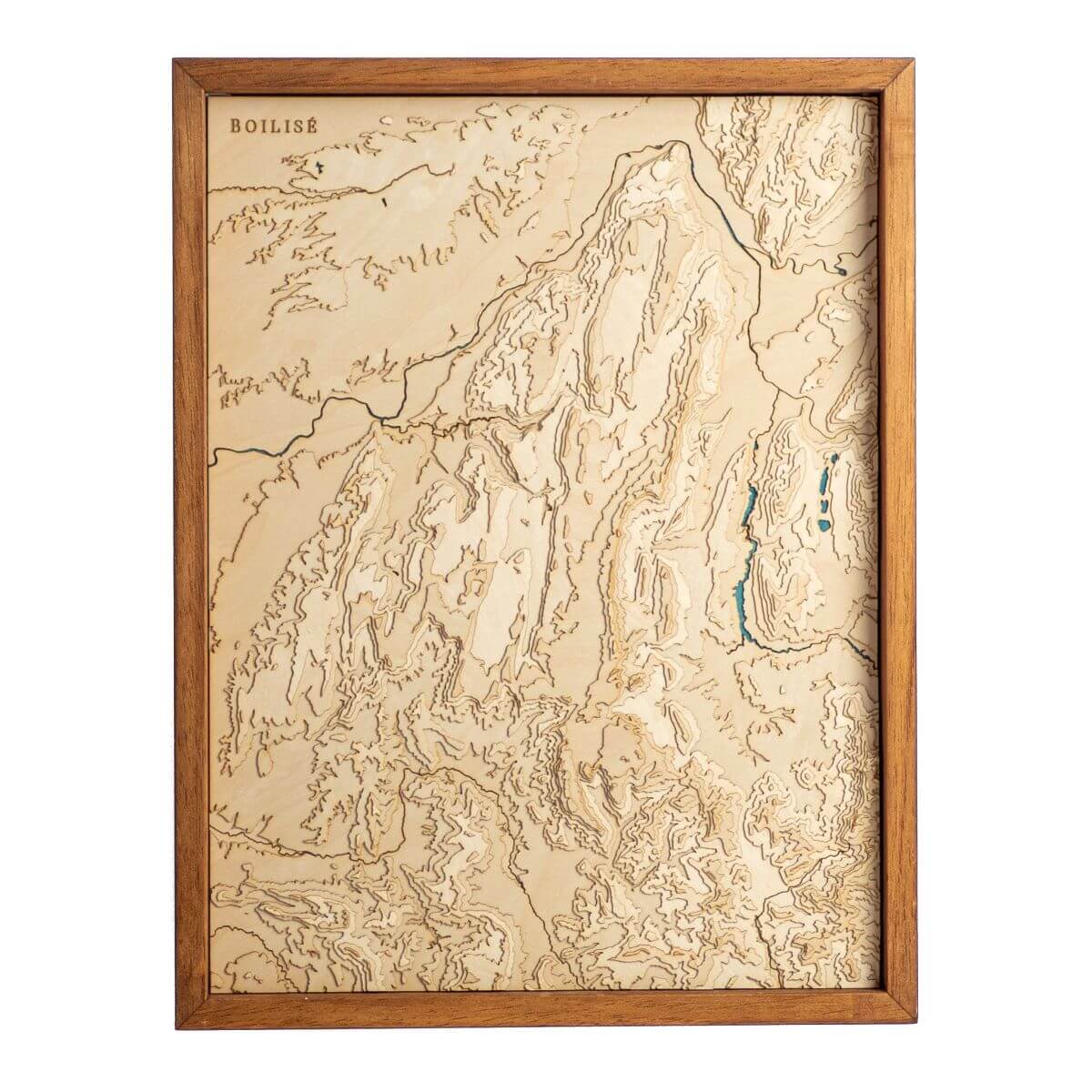 Tableau en bois personnalisé : Le Vercors