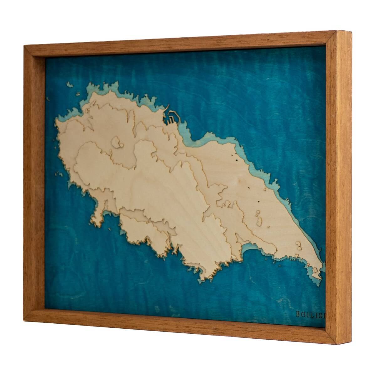 Le relief de l'île d'Yeu