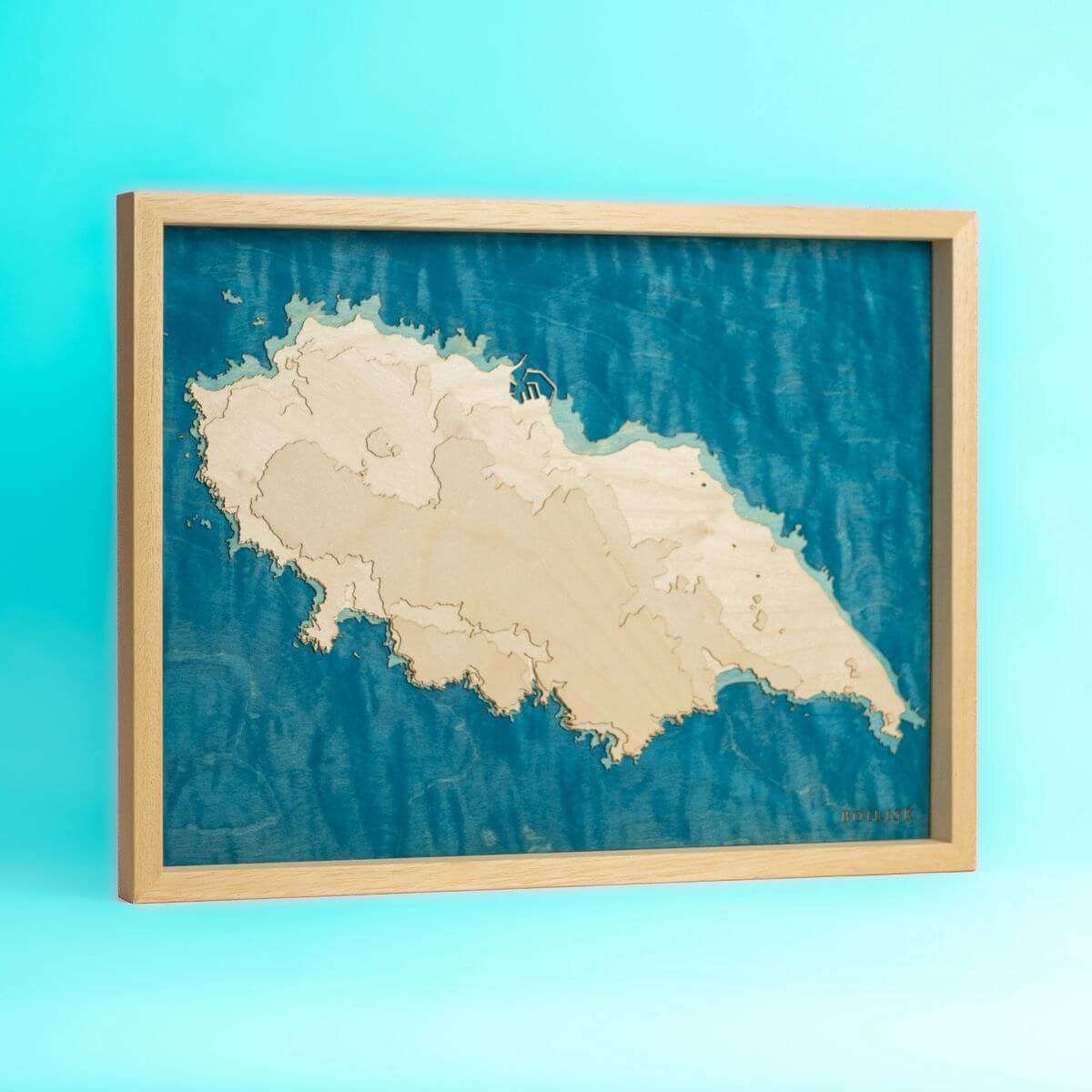 L'île d'Yeu en relief et en bois