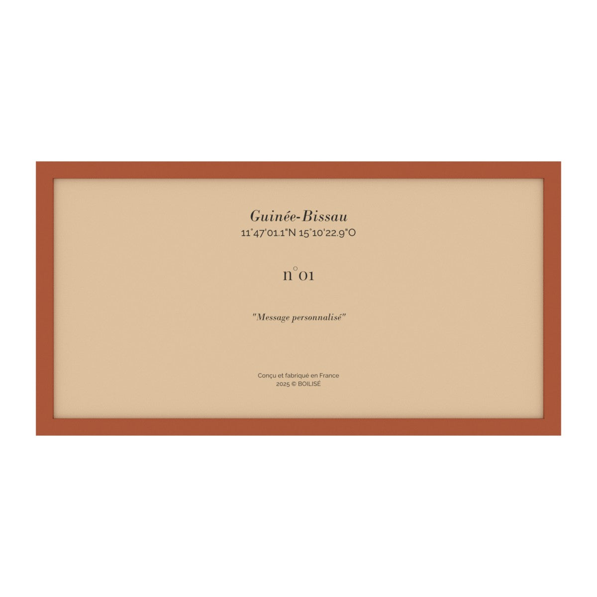 Carte de la Guinée-Bissau