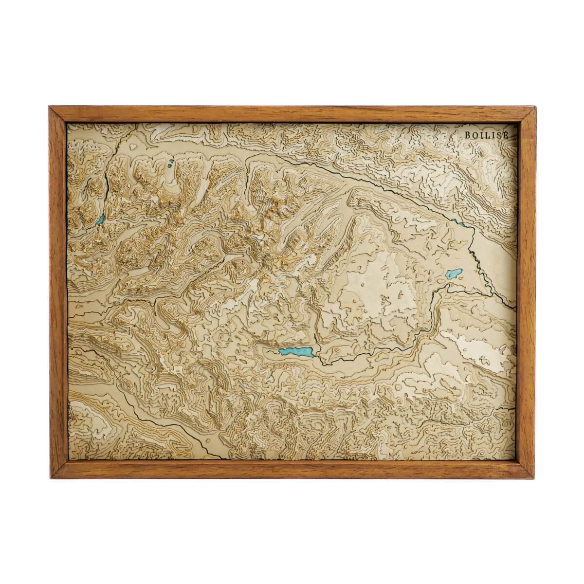 Explorez les sommets et les vallées des Alpes Juliennes en détail grâce à notre carte topographique en relief