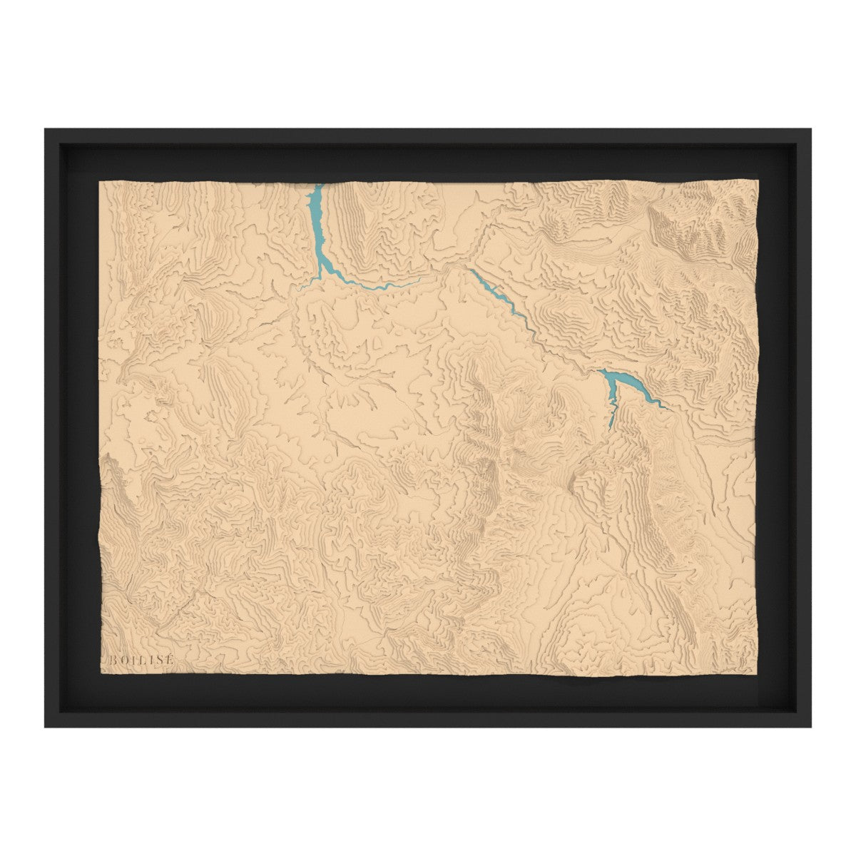 Carte du Trièves